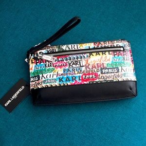 Karl Lagerfeld Paris clutch NWT